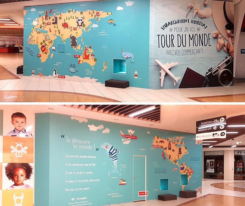 La palissade, habille et sécurise les boutiques en rénovation