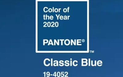 Couleur Pantone 2020 : une année Classic Blue